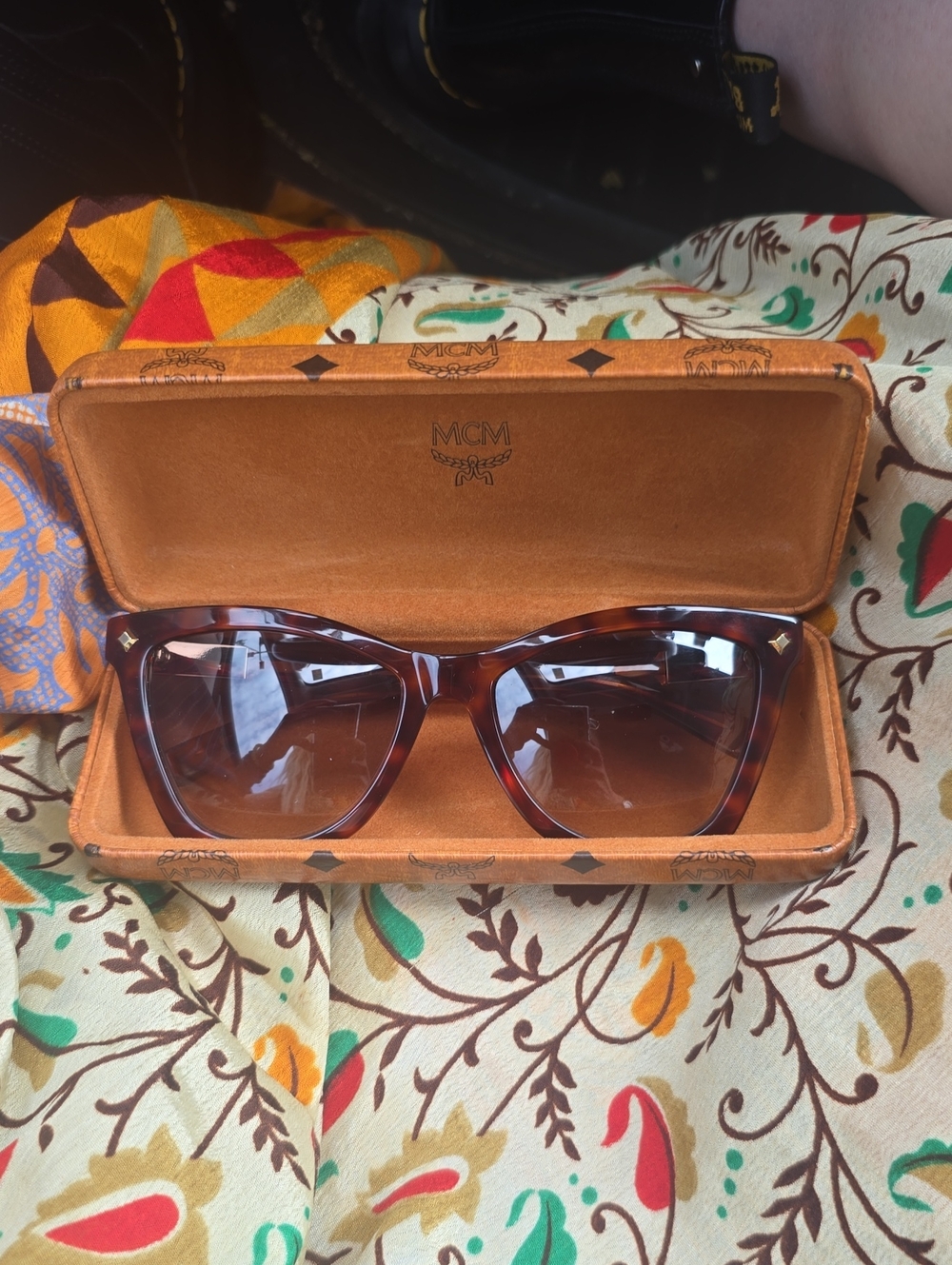 MCM Sunglasses Mcm611s 218 57 🟨  17  140 Tortoise shell sunglasses authentic